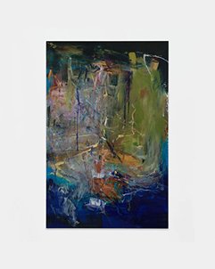 Twin Spring, 2025Oil on linen,177.8 &times; 116.2 cm (70 &times; 45.75 in)