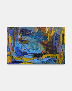 Twin Spring, 2025 Oil on linen, 177.8 &times; 116.2 cm (70 &times; 45.75 in)