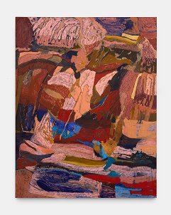 Spiral, 2025 Oil on canvas, 46.4 &times; 31.8 cm (18.25 &times; 12.5 in)